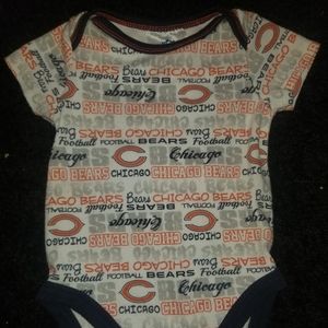 Baby boy Chicago Bears 0-3 onesies